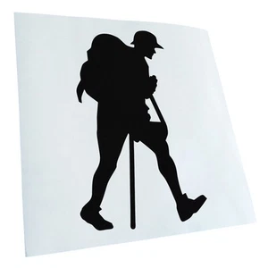 Autoaufkleber Wandern Trekking Figur Selbstklebend Auto Fahrrad LKW - Picture 1 of 182