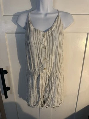 Splendid Size Small Striped Romper Shorts - Image 1 of 3