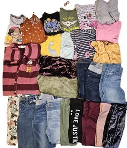 ENORME Lote Ropa Niñas Talla 8/10, Ajustado, Alto 27 PARES DE PANTALONES Suéter Varios - Imagen 1 de 3