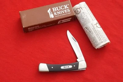 Cuchillo Buck USA 704 1992 Maverick nuevo en la caja original mangos de madera limpio Foto 1 de 4