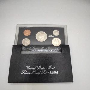 1994 Silver Proof Set U.S. Mint Original Government Packaging OGP COA - Picture 1 of 5