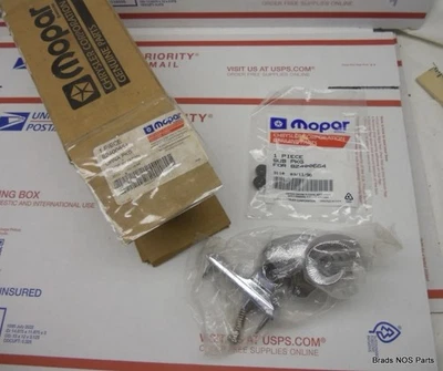 NOS Mopar 1981-1993 Dodge Ram D Trucks  RAM HOOD ORNAMENT PACKAGE  pn 82400664 - Image 1 of 4