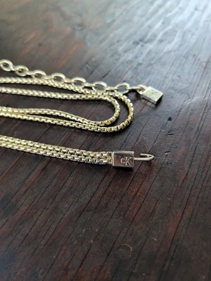 Calvin Klein Necklace Gold Toned - Изображение 1 из 4