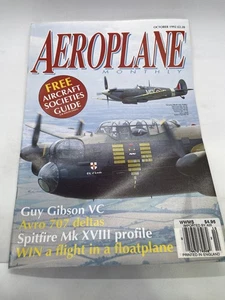 Aeroplane Monthly Magazine October 1992 Vol 20 No 10 RAF Spitfire Avro 707 - Picture 1 of 3