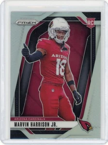 2024 Prizm Football Silver Prizm NINE Card LOT w/Marvin Harrison Variation (RC) - Imagen 1 de 6