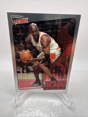 MICHAEL JORDAN CHICAGO BULLS 1999-00 UD ULTIMATE VICTORY GREATEST HITS #108 - Image 1 of 2