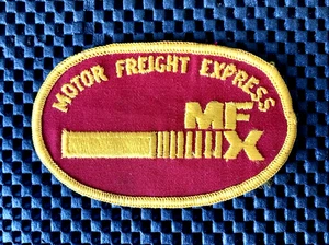 MFX MOTOR CARGO EXPRESS BESTICKT AUFNÄHEN PATCH TRUCKING 4" x 2 1/2" Neu aus altem Lagerbestand - Bild 1 von 2