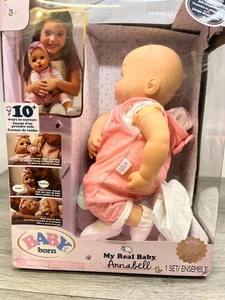Baby Born My Real Baby Doll Annabell - Blue Eyes - Picture 1 of 1