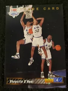 1992 SHAQUILLE O'NEAL / Upper Deck Basketball #1B - Orlando Magic RC - Photo 1/2