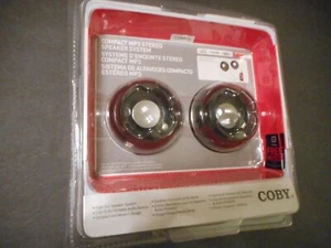 Coby MP3 Stereo Speaker System. # CSMP16. New In Original Packaging. - Picture 1 of 8