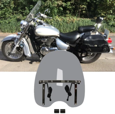 Parabrisas de humo 18"x16" para Suzuki Boulevard Intruder Volusia Marauder 800 Foto 1 de 4