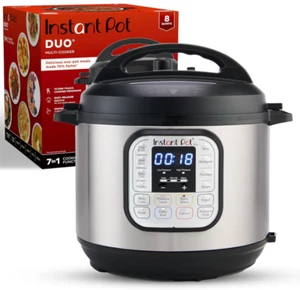 Instant Pot Duo Crisp + Air Fryer 6qt 11-in-1 Mehrzweck Schnellkochtopf -... - Bild 1 von 7