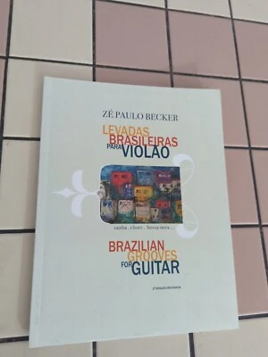 Ze Paulo Becker Brazilian Rhythms For Classical Guitar Rare Sheet Music Book - Image 1 of 4