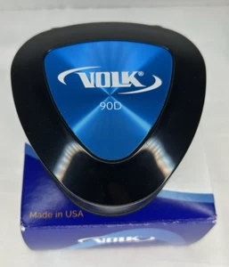 Genuine Volk 90D Double Aspheric Lens and Case, Ophthalmology Optometry Clear - Picture 1 of 6
