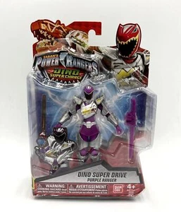 Power Rangers Dino Super Charge Dino Super Drive Purple Ranger 43305 Kendall DMG - Picture 1 of 9