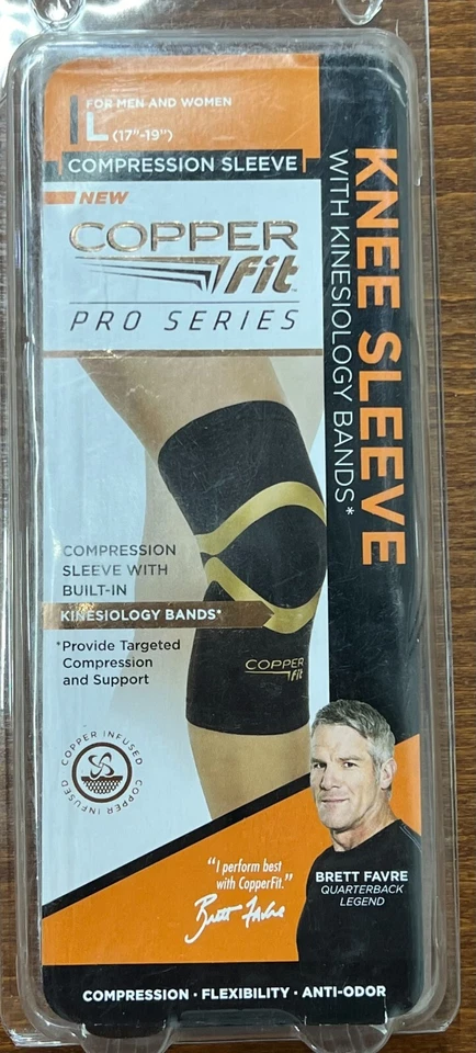 Copper Fit Pro Series Knee Sleeve BLACK, With The Original Box - Image 1 of 1