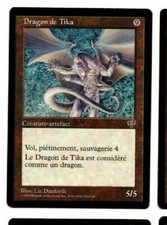 * mrm * FR/vf dragon tika-musen's dragon ex/nm mtg magic mir