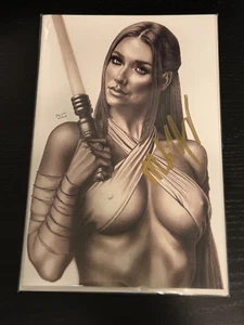 M House Publishing Art Comic Rey Star Wars Cosplay Melinda Young SIGNED COA - Picture 1 of 2