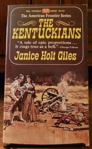 The Kentuckians by Janice Holt Giles Paperback 1967 Paperback Library - Picture 1 of 5