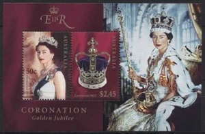 Australien 2003 50 J. Krönung Königin Elisabeth II. Block 48 postfrisch (C24145) - Bild 1 von 1
