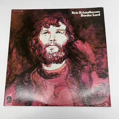 Kris Kristofferson Border Lord  12" Vinyl Record LP KZ 31032 EX Foto 1 de 4