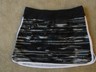 NWOT!! Athleta Skirt Skort 905926 Mini Black/Gray/White Space Dye Size 6