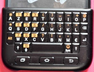 clavier tactile azerty pour mobile Samsung S7 - Foto 1 di 4