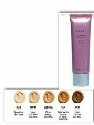 (2) Mally FACE DEFENDER FOUNDATION SPF 15 Sunscreen RICH 1.8 oz Each NO BOX LOT - Image 1 of 4