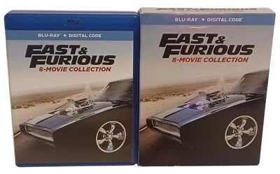Fast & Furious: 8-Movie Collection (Blu-ray, 2017) - Image 1 of 4