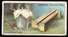 Tobacco Card, Ogdens, POULTRY REARING & MANAGEMENT, 1922,1st Series,Soft Food,#9