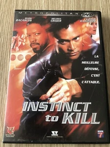 FILM INSTINCT TO KILL MARK DACASCOS KADEEM HARDISON DVD RARE - Picture 1 of 3