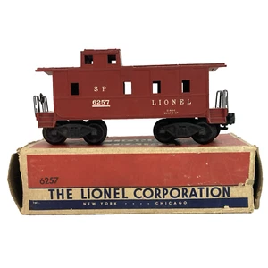 Caboose Lionel 1948 "Tile Red" C-40-1 - con caja original - 6257 - Imagen 1 de 13