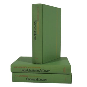 Vintage D.H. Lawrence Hardcover Bücher 1950er Viking Press und Nelson EUC Set von 3 - Bild 1 von 11