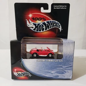 100% Hotwheels Shelby Cobra 427 S/C Black Box 2000 Neu in OVP rot - Bild 1 von 13