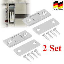 2 Set Extrem Stark Schrank Tür Türmagnete Magnetschnäpper Möbelmagnet Latch DE