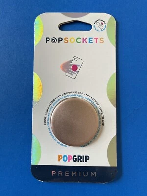 🥀PREMIUM Popsockets PopGrip: Phone Holder & Stand - ALUMINUM ROSE GOLD  - Image 1 of 4