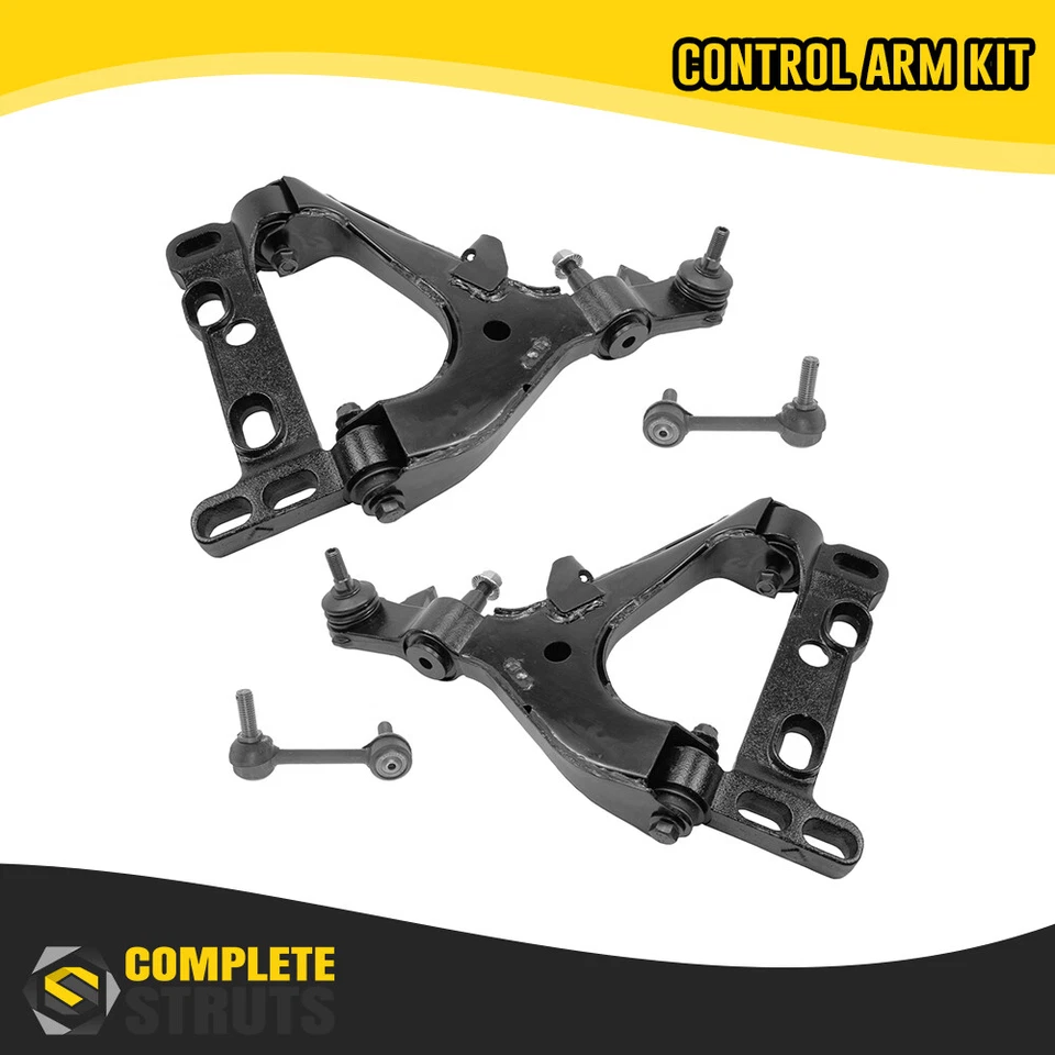 Front Lower Suspension Control Arm & Link Kit for 2005-2007 Saab 9-7x Foto 1 de 1