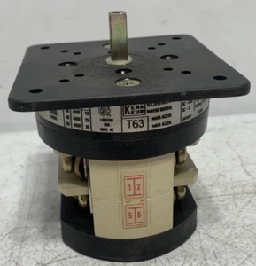 Electroswitch KW-63 Rotary Cam Action Switch T63 - Picture 1 of 8
