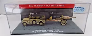KFZ.15 HORCH + 10.5cm LE FH18M ART.REG. 119 11 PZ DIV KURST USSR 1943 1:72 SCALE - Picture 1 of 3