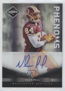 2011 Panini Limited Phenoms Monikers Silver /199 Niles Paul #183 Rookie Auto RC