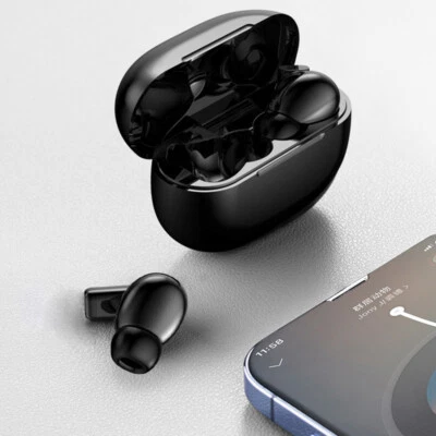 For iPhone 15/14 Plus Pro Max Headset Headphone In-Ear Earbuds 9D Sound HiFi TWS - Image 1 of 4