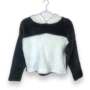 Justice 2- Piece Fuzzy Panda Pajama Set Size Large (12/14) - Picture 1 of 12