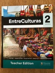 EntreCulturas 2 (Teacher Edition 2nd edition) - Hardcover - VERY GOOD - Picture 1 of 1