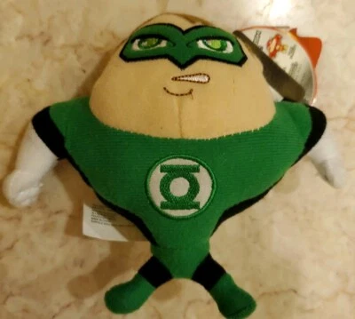 Green Lantern 4" Plush Bleacher DC Comics Warner Brothers figure NEW NWT - Image 1 of 2