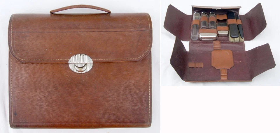 TROUSSE DE TOILETTE - ANCIEN - VINTAGE - VOYAGE - Photo 1/1