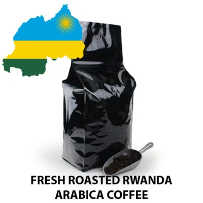 2, 5, 10 LB RWANDA RWANDAN FRESH ROASTED COFFEE WHOLE BEANS OR GROUND - ARABICA - Image 1 of 4