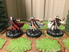 3 Crusader Priest #34, 35, 36  2.0 Mage Knight Lot D&D, RPG, Pathfinder Clix