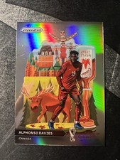 2022 Prizm World Cup Alphonso Davies National Landmarks Case Hit SSP! Bavaria