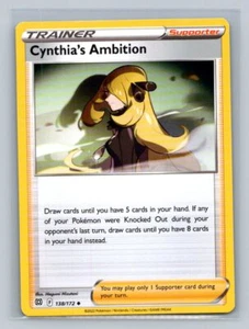 Cynthia's Ambition SWSH09: Brilliant Stars 138/172 Near Mint NM - Picture 1 of 2
