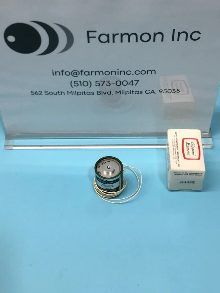 Clippard Electronics Interface Valve 2013 12 VDC